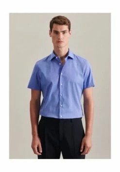 Besorgen 😀 Seidensticker Business Hemd Slim Mittelblau ⌛