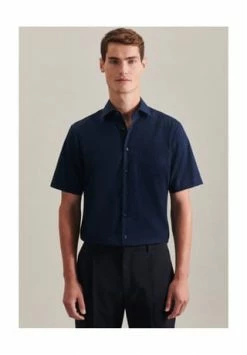 Rabatt ❤️ Seidensticker Business Hemd Regular Dunkelblau ⌛