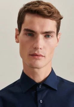 Rabatt ❤️ Seidensticker Business Hemd Regular Dunkelblau ⌛ -NIKE store unnamed file 1109