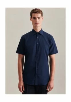 Brandneu 💯 Seidensticker Business Hemd Slim Dunkelblau 🌟