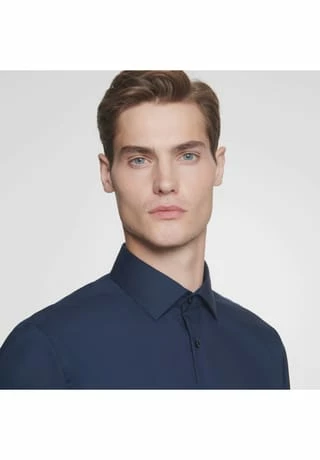 Aktion 🤩 Seidensticker Businesshemd, Slim-Fit, Kent-Kragen, Für Herren Dunkelblau ⭐ – Bild 5