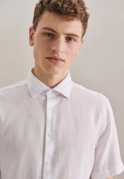 Am billigsten ???? Seidensticker Leinenhemd Regular Weiß ???? -NIKE store unnamed file 1229