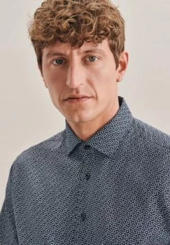 Bester Verkauf ???? Seidensticker Leinenhemd Regular Dunkelblau ❤️ -NIKE store unnamed file 1236