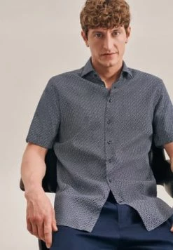 Bester Verkauf ???? Seidensticker Leinenhemd Regular Dunkelblau ❤️ -NIKE store unnamed file 1238