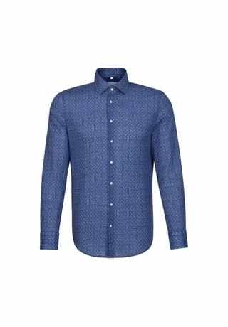 Leinenhemd Shaped Besorgen ???? Seidensticker Leinenhemd Shaped Mittelblau ???? -NIKE store unnamed file 1255