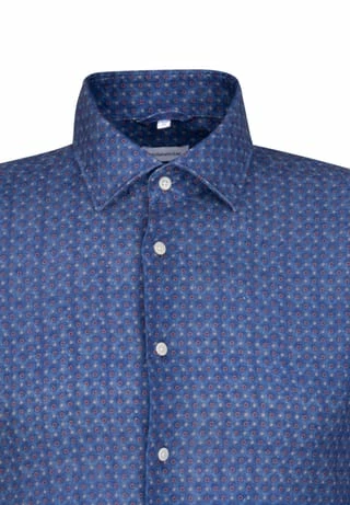 Leinenhemd Shaped Besorgen ???? Seidensticker Leinenhemd Shaped Mittelblau ???? -NIKE store unnamed file 1258