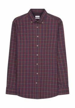 Angebote ???? Seidensticker Freizeithemd, Regular-Fit, Kariert, Für Herren Dunkelrot, Blau ????