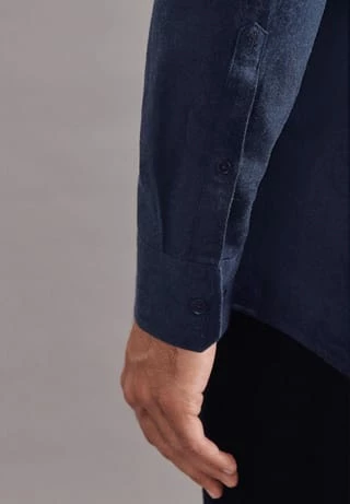 Aktion 🛒 Seidensticker Casual Hemd Schwarze Rose Dunkelblau 🎉 – Bild 4