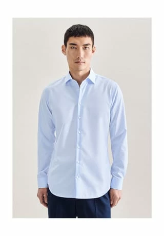 Business Hemd X-Slim Billig ❤️ Seidensticker Business Hemd X-Slim Mittelblau ???? -NIKE store unnamed file 1424