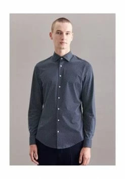 Aktion 🛒 Seidensticker Jerseyhemd X-Slim Dunkelblau ⭐