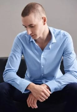 Besorgen ✔️ Seidensticker Herren Business Hem, 13 13 HELLBLAU, 38 13 13 HELLBLAU ???? -NIKE store unnamed file 1594