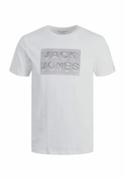 Beste Bewertungen von ???? ORIGINALS By JACK & JONES T-Shirt, Logo-Print, Rundhals-Ausschnitt, Für Herren 178074 WHITE ⭐