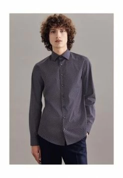 Bestes Angebot 😍 Seidensticker Business Hemd Shaped Dunkelblau ⌛