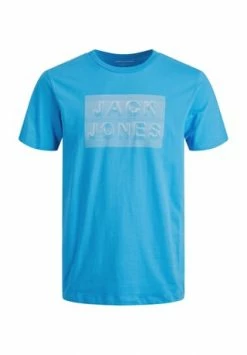 Aktion 😍 ORIGINALS By JACK & JONES T-Shirt, Logo-Print, Rundhals-Ausschnitt, Für Herren 175730 BLITHE 💯
