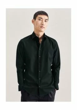 Rabatt ✔️ Seidensticker Business Hemd Slim Grün 🎉