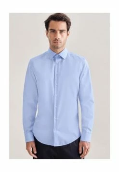 Großhandel ???? Seidensticker Business Hemd Slim Mittelblau ????