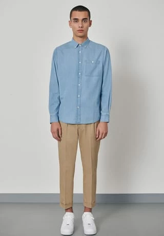 Denimhemd Studio Aktion ✔️ Seidensticker Denimhemd Studio Hellblau ✨ -NIKE store unnamed file 1748