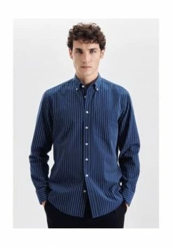 Neu 😍 Seidensticker Casual Hemd Schwarze Rose Mittelblau 🎉