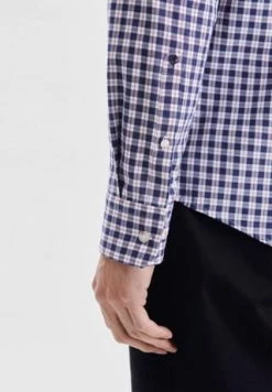 Rabatt ???? Seidensticker Hemd 1/1 Arm Check T, 17 17 BLAU, 37/38 17 17 BLAU ???? -NIKE store unnamed file 1807