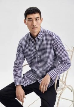 Coupon ???? Seidensticker Casual Hemd Schwarze Rose Mittelblau ???? -NIKE store unnamed file 1815