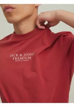 Blitzangebot ???? ORIGINALS By JACK & JONES T-Shirt, Print, Rundhals-Ausschnitt, Für Herren 177191 GARNET ???? -NIKE store unnamed file 182