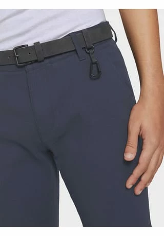 Budget 🥰 DENIM TOM TAILOR Chino, Uni, Gürtel, Für Herren 23976 NAVY DOBBY 🎁 – Bild 6