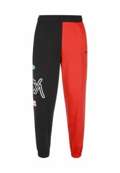 Billig ???? PUMA® Jogginghose Combine Schwarz/ Rot ????