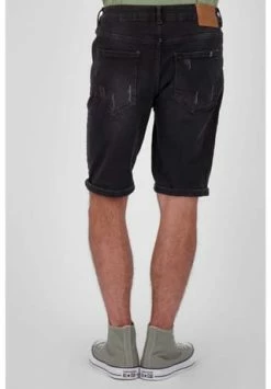 Brandneu ???? ALIFE AND KICKIN® MorganAK DNM A Shorts Black Denim Washed ✔️ -NIKE store unnamed file 2488