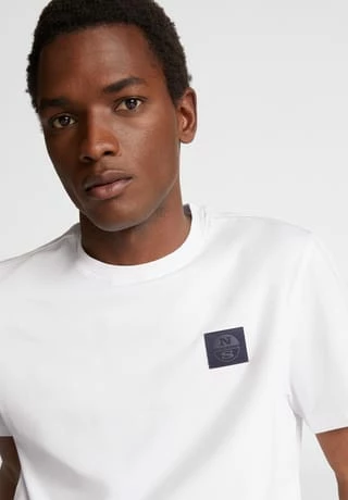 Neu 👏 NORTH SAILS® T-Shirts Langärmeliges T-shirt Weiss 🎉 – Bild 5