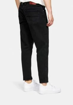 Neu ???? COLOURS & SONS ???? Jeans Cropped Washed Black ???? -NIKE store unnamed file 2703