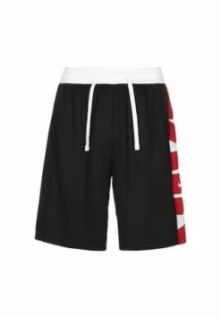 Bestpreis 🛒 NIKE PERFORMANCE Dri-FIT 🏀 Basketballshorts Herren Schwarz/ Rot 🤩