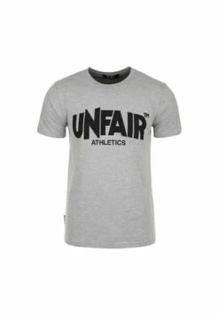 Bestes Angebot 🔔 UNFAIRTM ATHLETICS Classic Label Boston '19 T-Shirt Herren Hellgrau/ Schwarz 👍