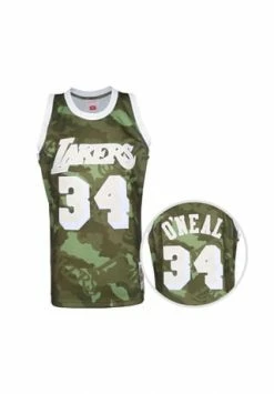 Bester Verkauf 🌟 Mitchell & Ness NBA Los Angeles Lakers Swingman Los Angeles Lakers Shaquille O'Neal Trikot Herren Grün/ Weiß 🛒