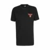 Rabatt ⭐ New Era NBA Chicago Bulls Body Water Print T-Shirt Herren Schwarz/ Rot ✔️