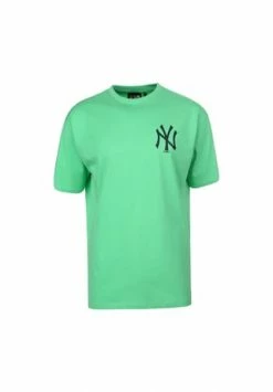 Auslauf 👏 New Era MLB New York Yankees Essential Oversized T-Shirt Herren Mint/ Dunkelgrün 😀