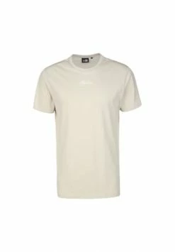 Budget ???? New Era Essential Script T-Shirt Herren Beige/ Weiß ????