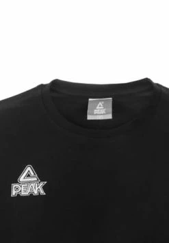 Am billigsten ???? PEAK T-Shirt River Mit Kleinem Markenlogo Schwarz ???? -NIKE store unnamed file 417