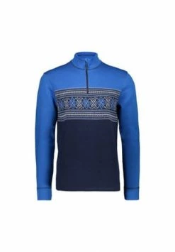 Neu ✨ CMP Pullover MAN SWEAT Blau ⌛