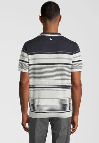 Poloshirt Streifen Auslauf ???? COLOURS & SONS Poloshirt Streifen Dunkelblau ???? -NIKE store unnamed file 462