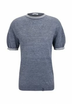 Bestpreis 🤩 COLOURS & SONS T-Shirt Leinen Dunkelblau ❤️