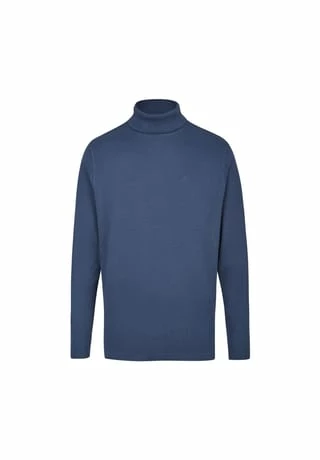 Budget 💯 DANIEL HECHTER Rollkragenshirt Midnight Blue ❤️