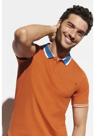 Poloshirt Brandneu ???? DANIEL HECHTER Poloshirt Orange ???? -NIKE store unnamed file 557