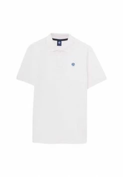 Bestpreis 😍 NORTH SAILS® Polo Poloshirt Mit Brustlogo Weiss 🥰