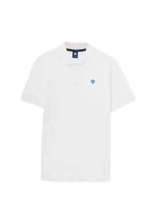 Polo Poloshirt mit Brustlogo Bestpreis ???? NORTH SAILS® Polo Poloshirt Mit Brustlogo Weiss ???? -NIKE store unnamed file 62