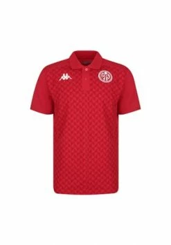 Großhandel ???? Kappa 1.FSV Mainz 05 Poloshirt Herren Rot/ Weiß ????