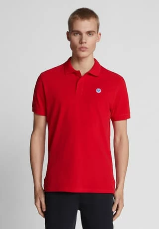 Polo Poloshirt mit Brustlogo Budget ❤️ NORTH SAILS® Polo Poloshirt Mit Brustlogo Rot ???? -NIKE store unnamed file 73