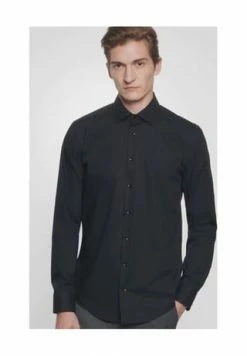 Großhandel ❤️ Seidensticker Businesshemd, Slim Fit, Kentkragen, Für Herren 39 39 SCHWARZ ✨