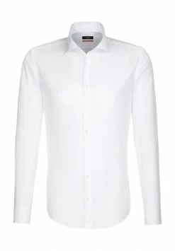 Auslauf 😀 Seidensticker Businesshemd, Slim Fit, Kent-Kragen, Für Herren 1 1 WEISS 🎉