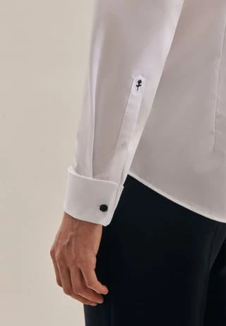 Budget 💯 Seidensticker Businesshemd, Slim-Fit, Bügelfrei, Für Herren 1 1 WEISS 😍 – Bild 4