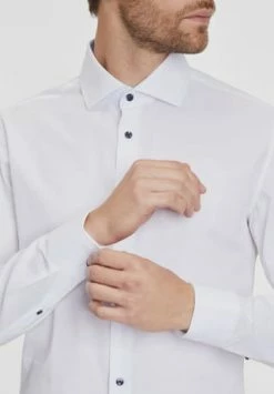 Auslauf ???? Seidensticker Businesshemd, Kent-Kragen, Slim Fit, Für Herren 10 10 WEISS ???? -NIKE store unnamed file 931